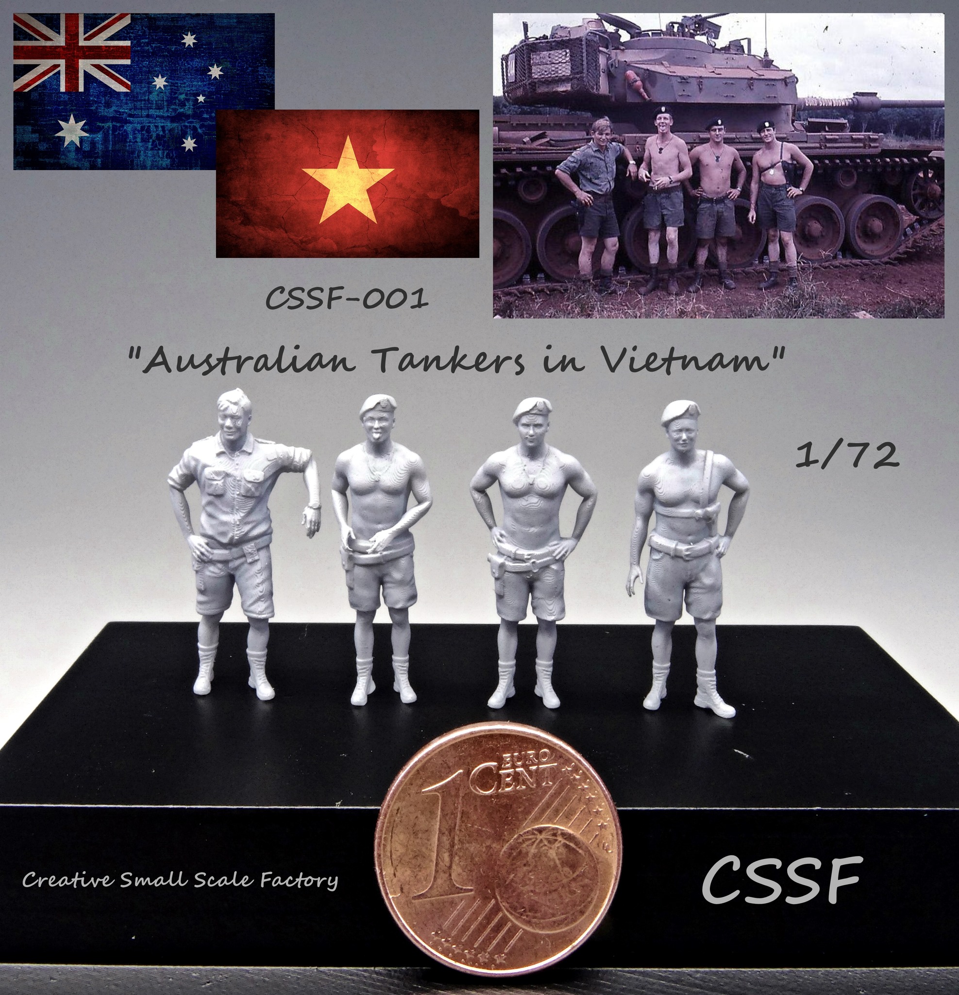 Australian tank crew in Vietnam