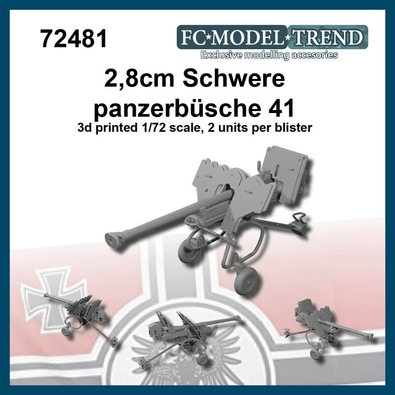 2,8cm Schwere Panzerbchse 41 (2 kits)