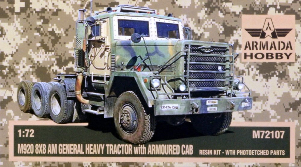 M920 AM General tractor with armored cab
