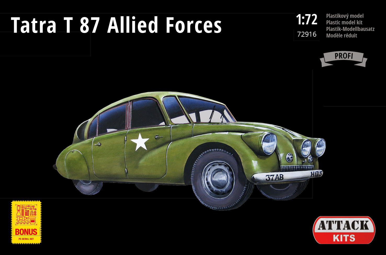 Tatra 87 Allied service