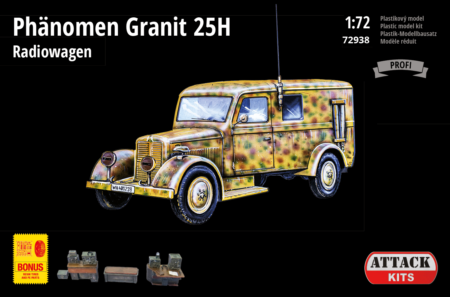 Phnomen Granit 25H Radiowagen