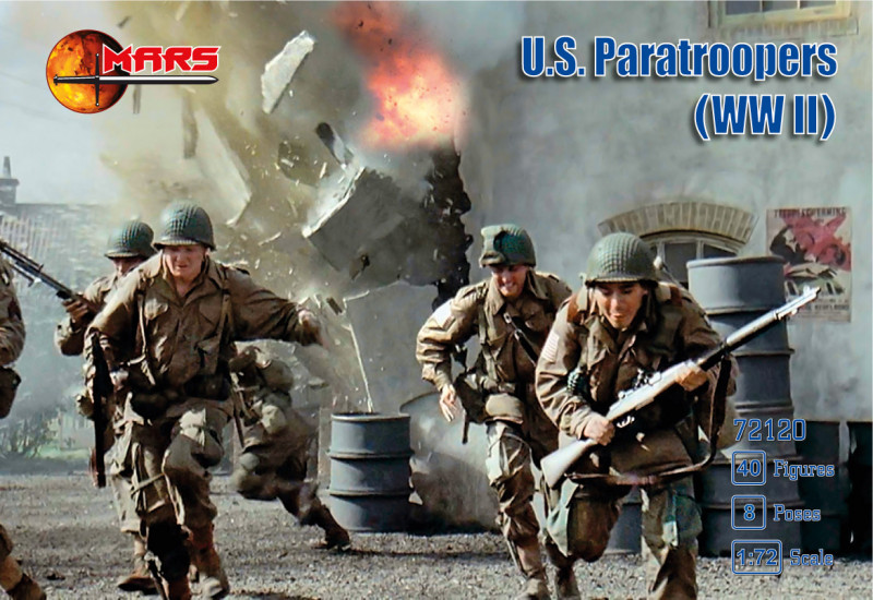 WW2 U.S. Paratroopers - set 1
