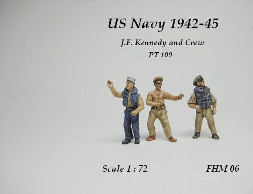 U.S. Navy - PT-109 John F. Kennedy & crew