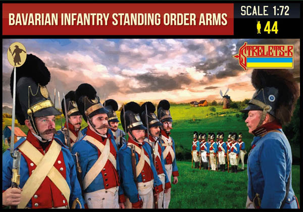 Napoleonic Bavarian Infantry Standing Order Arms